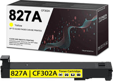Compatible HP CF302A, 827A Laser Toner Cartridge Yellow 32K