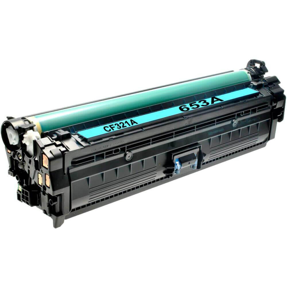 Compatible HP CF321A 652A Toner Cartridge Cyan 16.5K - TonerParts