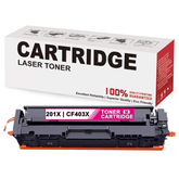 Compatible HP CF403X 201X Toner Cartridge Magenta 2300 Pages