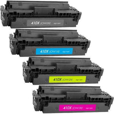 Compatible HP CF410X Toner Cartridges BCYM Value Bundle