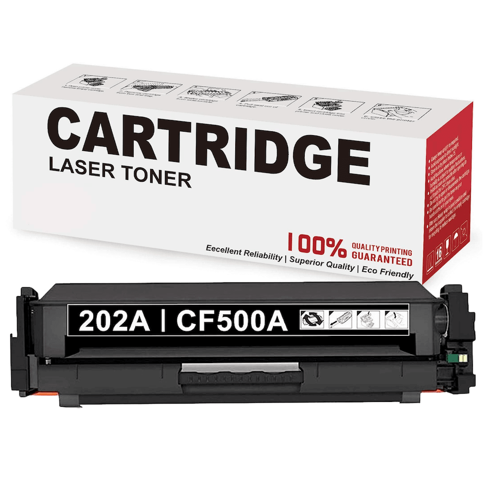 Compatible HP CF500A 202A Toner Cartridge Black 1400 Pages