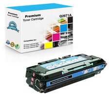Compatible HP Q2671A 309A Toner Cartridge Cyan 4K