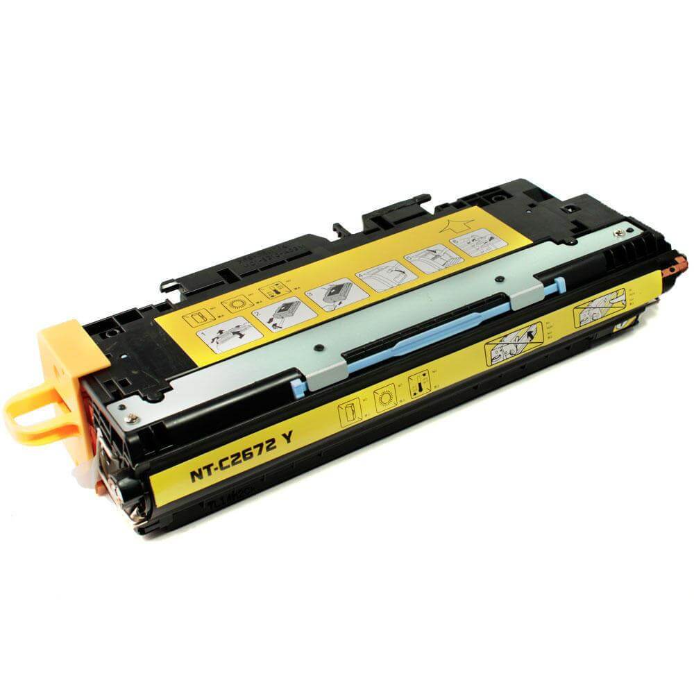 Compatible HP Q2672A 309A Toner Cartridge Yellow 4K - TonerParts
