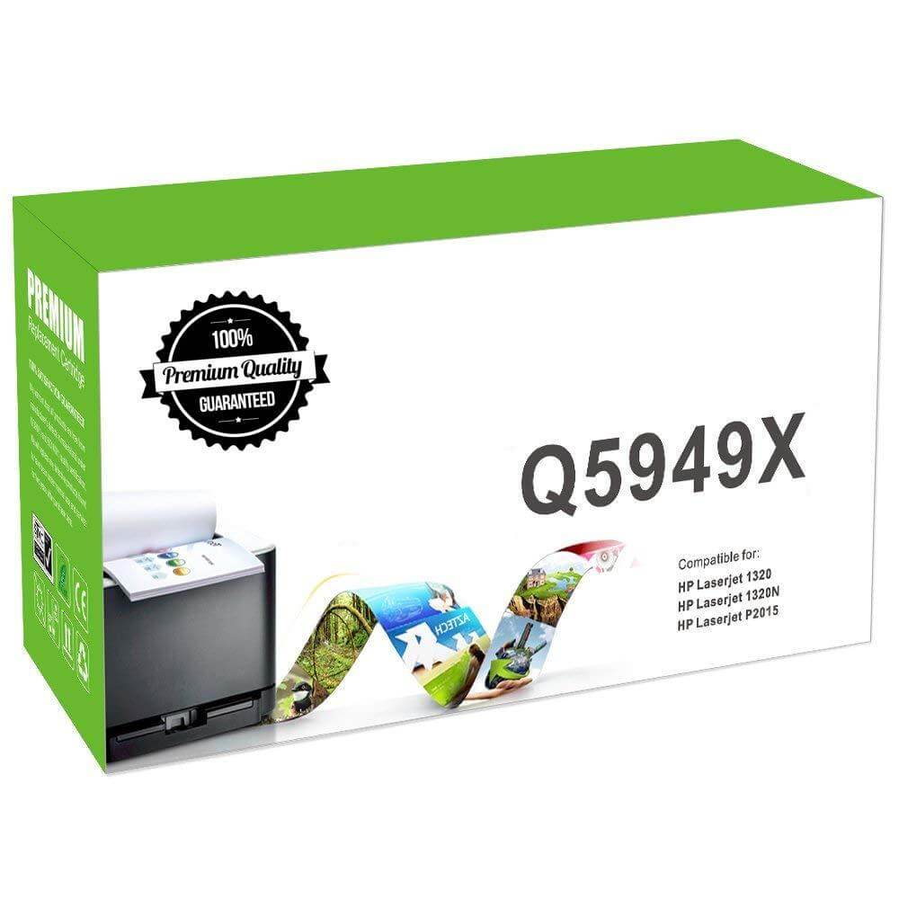 Compatible HP Q5949X 49X Toner Cartridge Black 6K - TonerParts