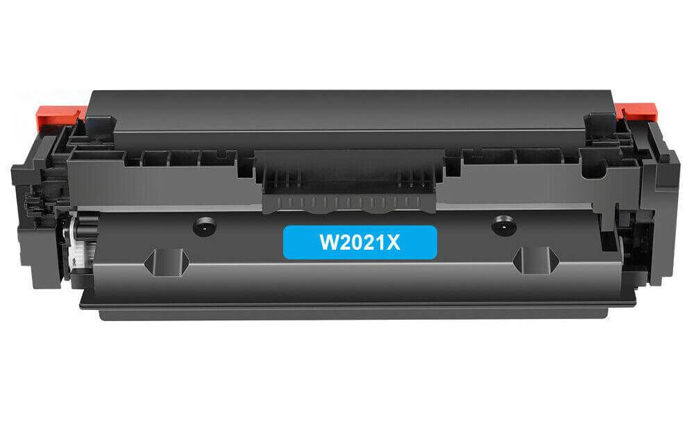 Compatible HP W2021X 414X Toner Cartridge Cyan 6K With Chip - TonerParts