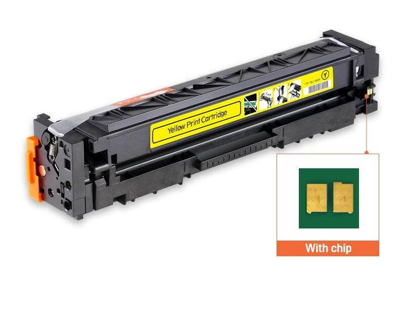 Compatible HP W2022A 414A Toner Cartridge Yellow 2.1K With Chip - TonerParts