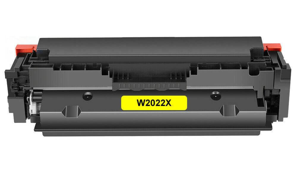 Compatible HP W2022X 414X Toner Cartridge Yellow 6K With Chip - TonerParts
