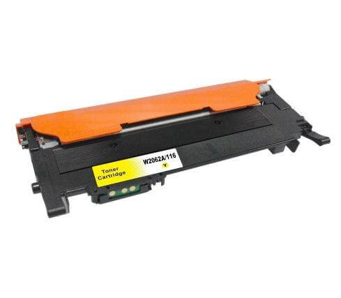 Compatible HP W2062A 116A Toner Cartridge Yellow 700 Pages - TonerParts