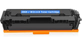 Compatible HP W2111X 206X Toner Cartridge Cyan OEM Chip (Without toner level) 2.45K