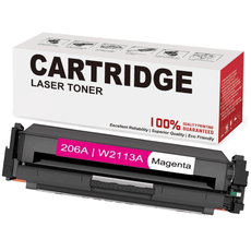 Compatible HP W2113A 206A Toner Cartridge Magenta OEM Chip (Without toner level) 1.25K