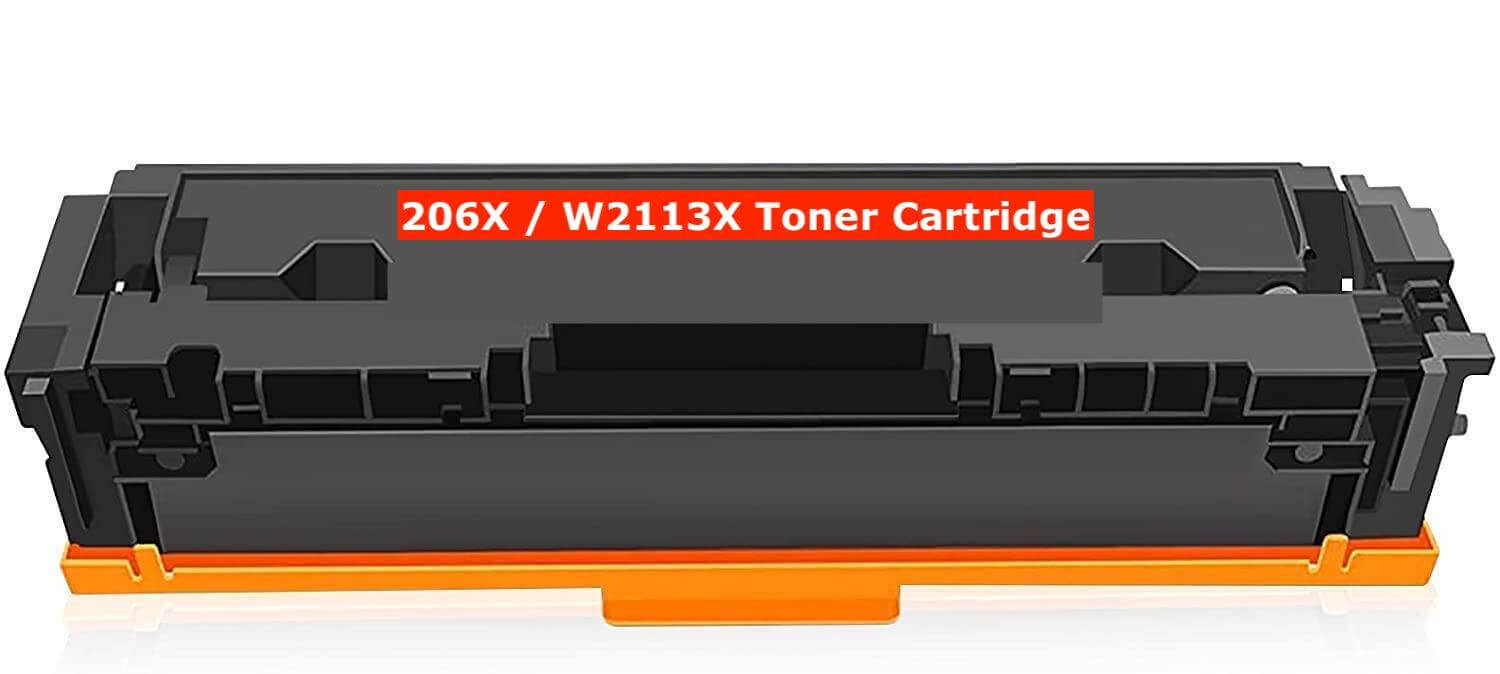 Compatible HP W2113X 206X Toner Cartridge Magenta With Chip 2.45K - TonerParts