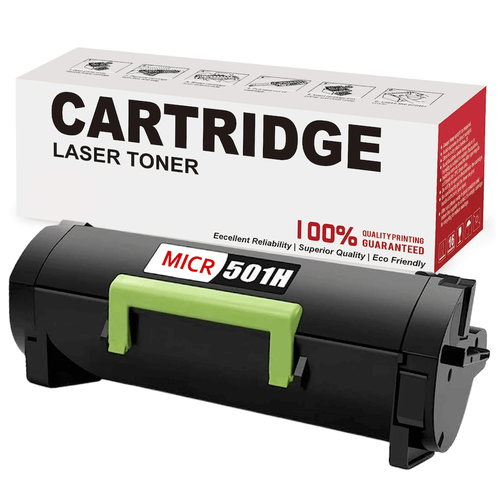 Compatible Lexmark 50F1H00, 501H MICR Toner Cartridge For MS310d, MS312, MS315, MS410, MS415, MS510, MS610 - 5K