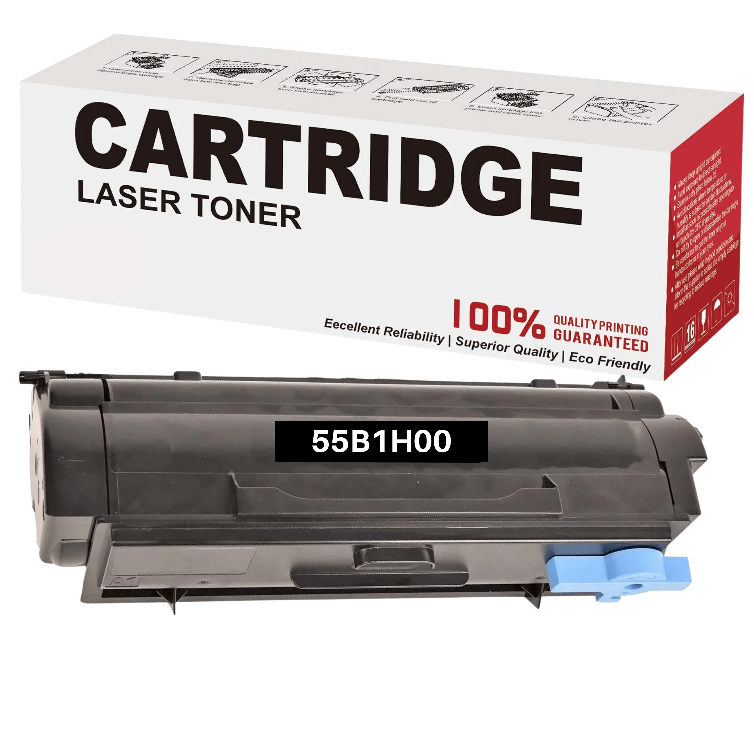 Compatible Lexmark 55B1H00 Toner Cartridge Black 15K - TonerParts