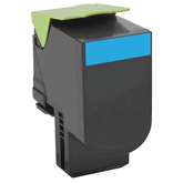 Compatible Lexmark 70C10C0 701C Toner Cartridge Cyan 1K