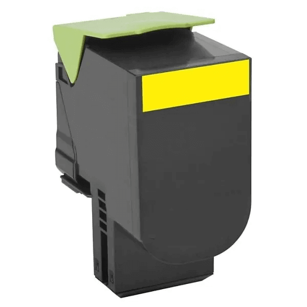 Compatible Lexmark 70C10Y0 701Y Toner Cartridge Yellow 1K - TonerParts
