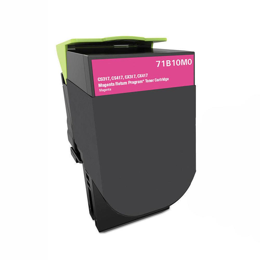 Compatible Lexmark 71B10M0 Toner Cartridge Magenta 2.3K - TonerParts