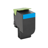 Compatible Lexmark 80C1HC0 Cyan Toner Cartridge 3000 Pages
