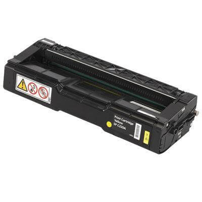Compatible Ricoh 406044 Toner Cartridge Yellow 2K - TonerParts