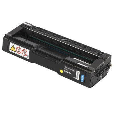 Compatible Ricoh 406047 Toner Cartridge Cyan 2K - TonerParts