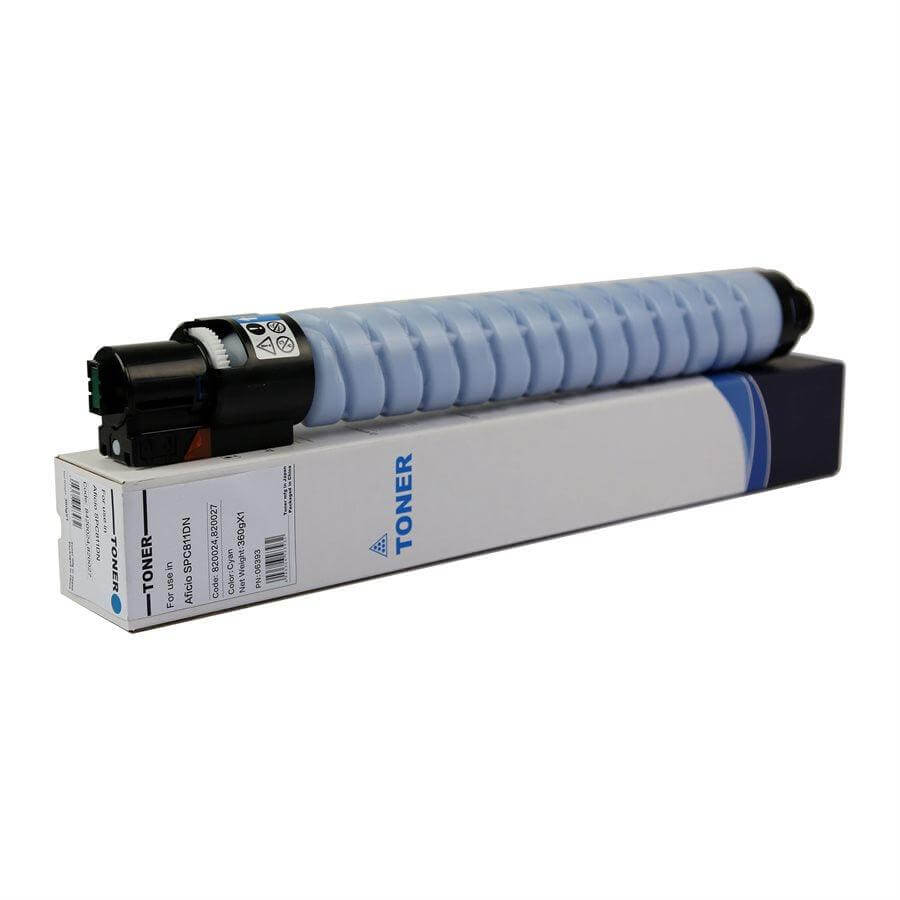 Compatible Ricoh 820024 Toner Cartridge, Aficio SP C811DN - Cyan - 15K - TonerParts