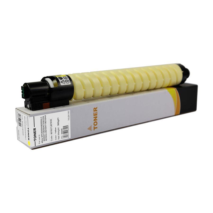 Compatible Ricoh 821027 821035 Toner Cartridge Yellow 15K - TonerParts