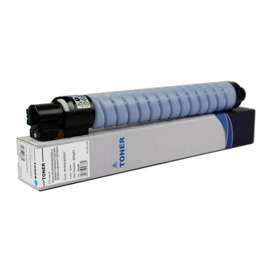 Compatible Ricoh 821029 821037 Toner Cartridge Cyan 15K - TonerParts