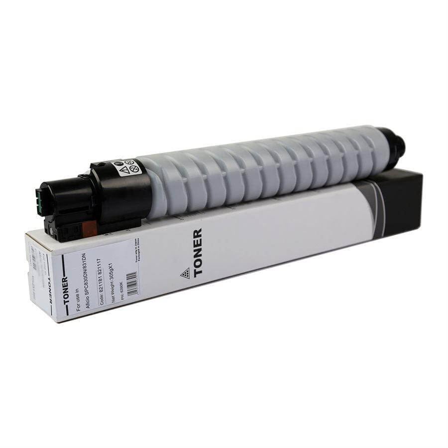 Compatible Ricoh 821117, 821181 Toner Cartridge Aficio SP C830DN Black 23.5K - TonerParts