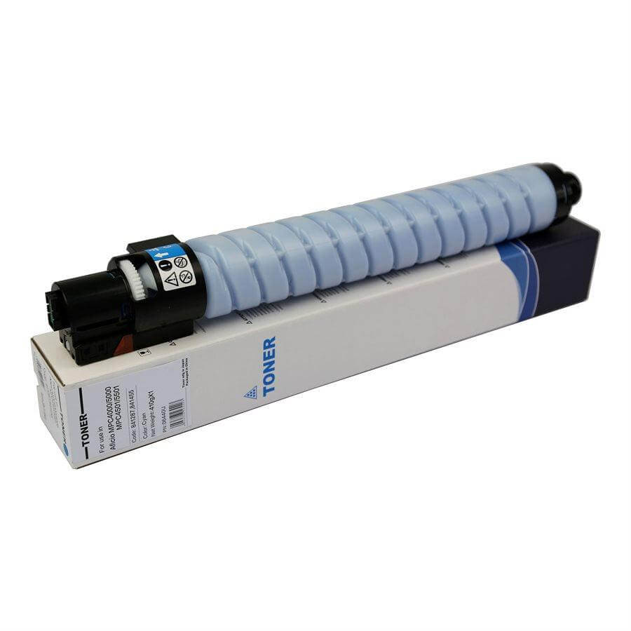 Compatible Ricoh 841287 841455 Toner Cartridge Cyan 17K - TonerParts