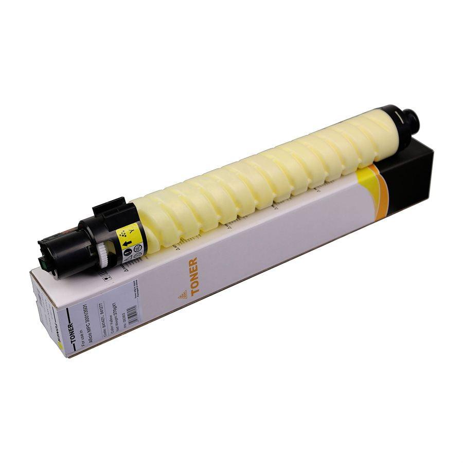 Compatible Ricoh 841421 841277 Toner Cartridge Yellow 15K - TonerParts