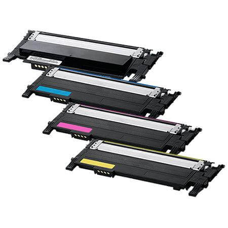 Compatible Samsung CLT-406 Toner Cartridges BCYM Value Pack - TonerParts