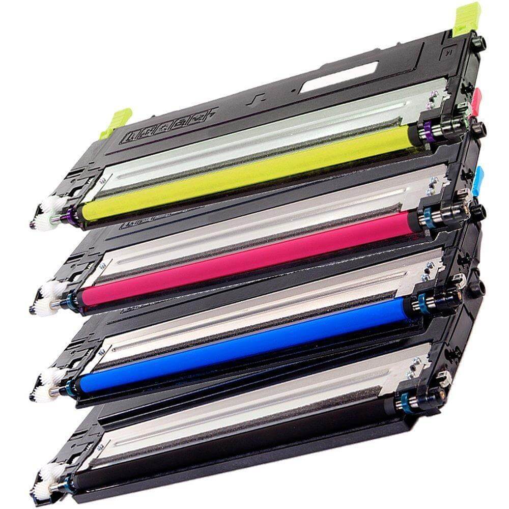Compatible Samsung CLT-407 Toner Cartridges BCYM Value Pack - TonerParts