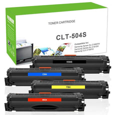 Compatible Samsung CLT-504 Toner Cartridges BCYM Value Pack