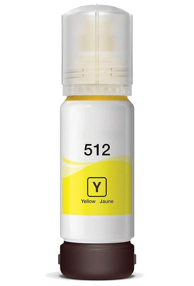 Compatible T512 T512420 Ink Bottle Inkjet Yellow 5.2K - TonerParts