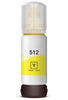 Compatible T512 T512420 Ink Bottle Inkjet Yellow 5.2K