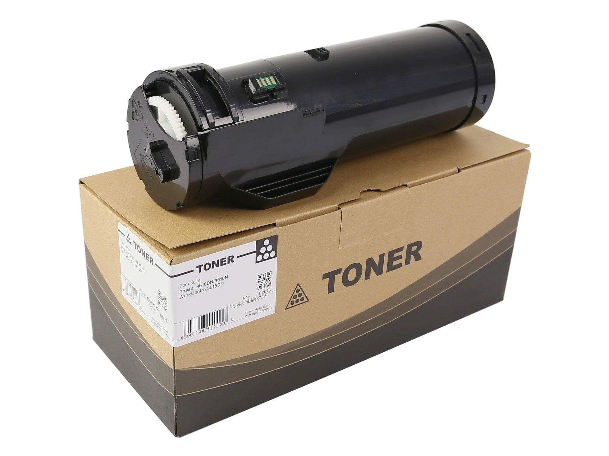 Compatible Xerox 106R02722 Toner Cartridge Black 14.1K - TonerParts