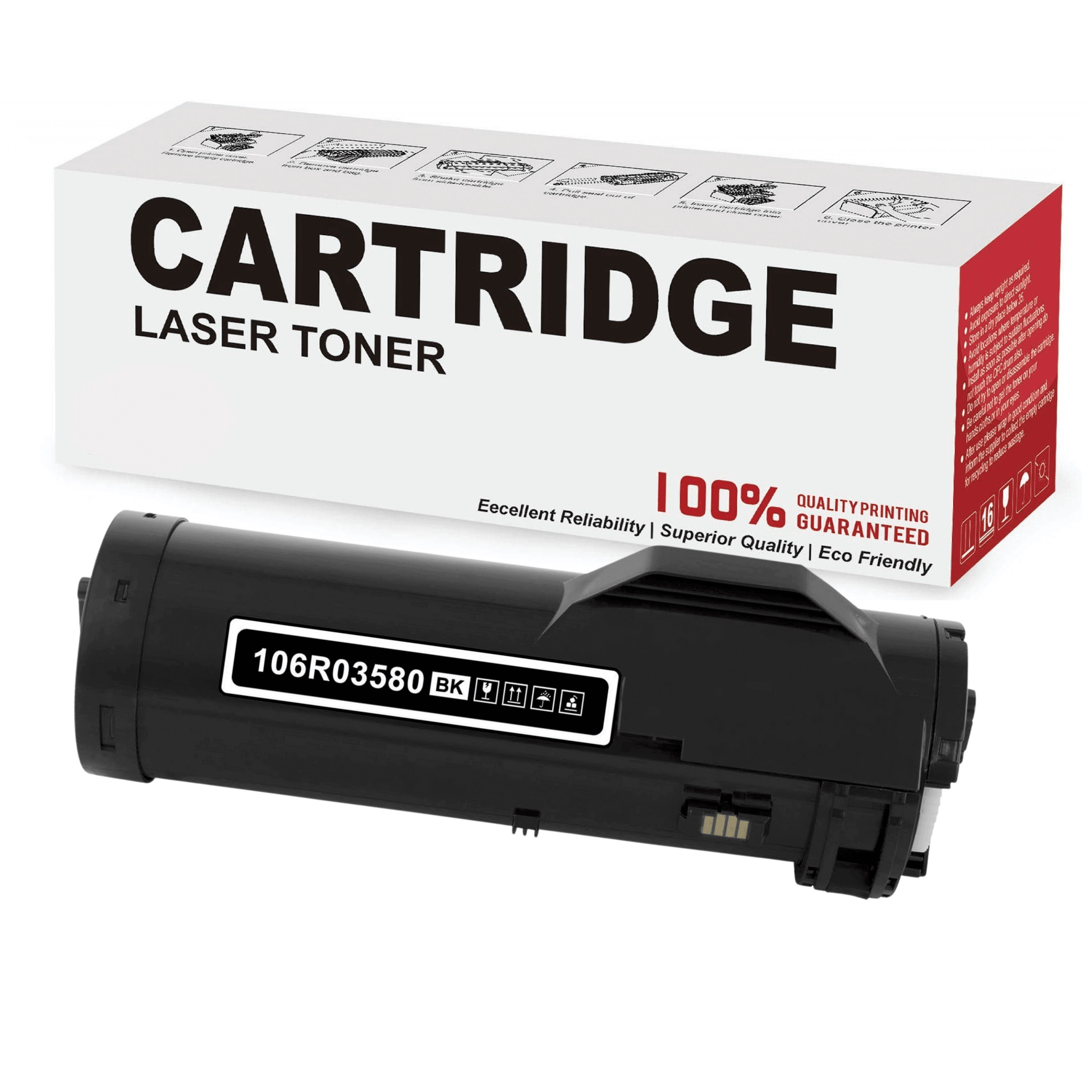 Compatible Xerox 106R03580 Toner Cartridge Black 5.9K - TonerParts