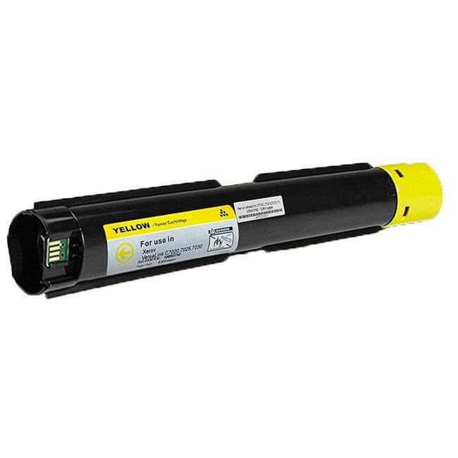 Compatible Xerox C7020 106R03738 Yellow Toner Cartridge 16.5K - TonerParts