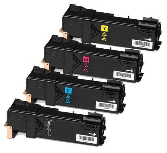 Compatible Xerox Phaser 6500 Workcentre 6505 Toner Cartridges BCYM 1K Value Pack - TonerParts