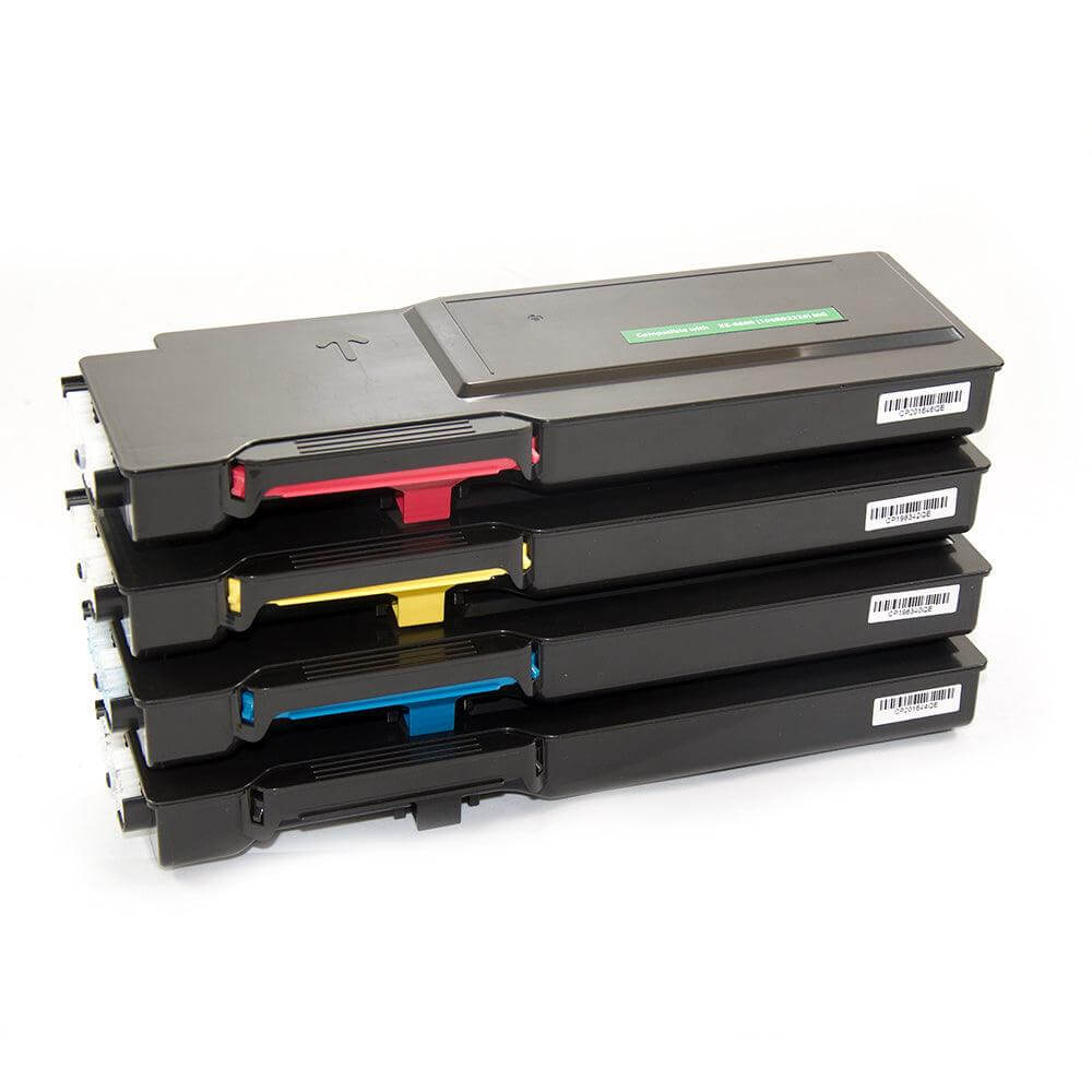 Compatible Xerox Toners for Phaser 6600 WorkCentre 6605 BCYM Value Pack - TonerParts