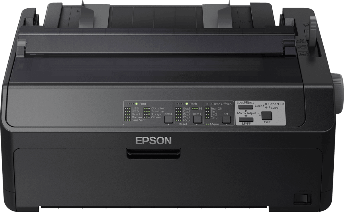Epson LQ-590ii Dot Matrix Printer - Monochrome - 24 Pin - Parallel - USB - TonerParts