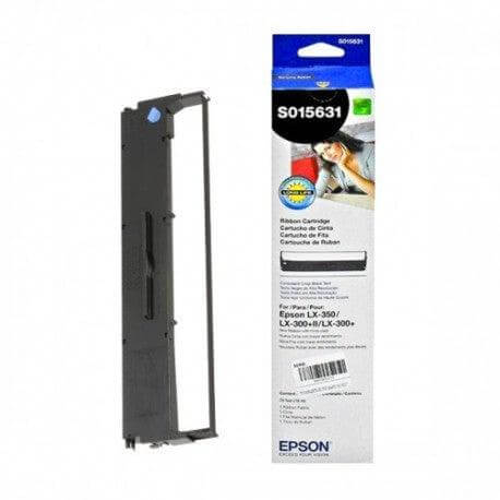 Epson S015631 OEM Fabric Ribbon - Black - 4m Characters - TonerParts