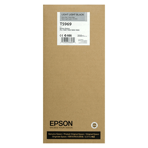 Epson T596900, T5969 OEM Ink Cartridge For Stylus Pro 7890 Light Light Black - 350ML - TonerParts