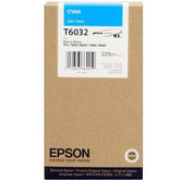 Epson T603200, T6032 OEM Ink Cartridge For Stylus Pro 7800 Cyan - 220ml