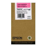Epson T603C00, T603C OEM Ink Cartridge For Stylus Pro 7800 Light Magenta - 220ml