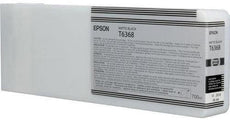 Epson T636800, T6368 OEM Ink Cartridge For Stylus Pro 7700 Matte Black - 700ML