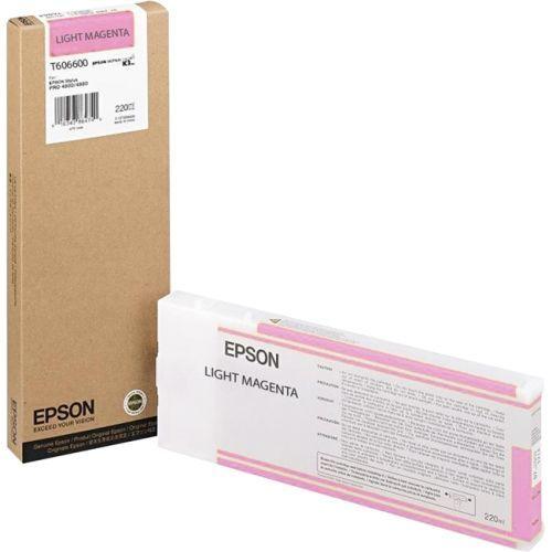 Epson Ultrachrome K3 Vivid Light Magenta Ink Cartridge (220 Ml) - Design For The Environment (dfe) Compliance
