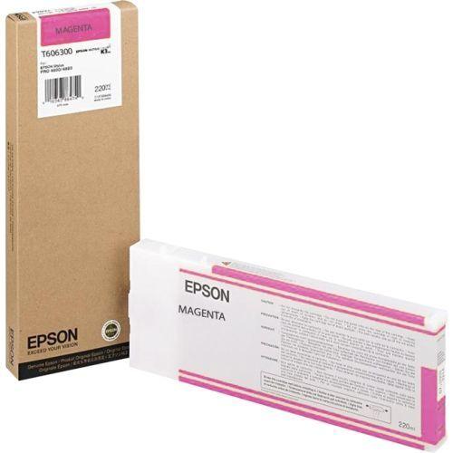 Epson Ultrachrome K3 Vivid Magenta Ink Cartridge (220 Ml) - Design For The Environment (dfe) Compliance