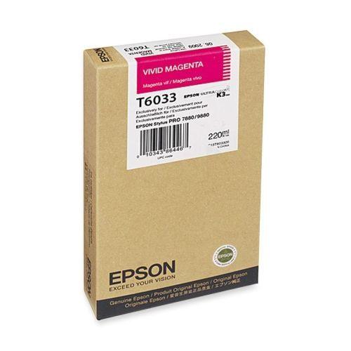 Epson Vivid Magenta Ultrachrome K3 Ink Cartridge (220 Ml) - TonerParts