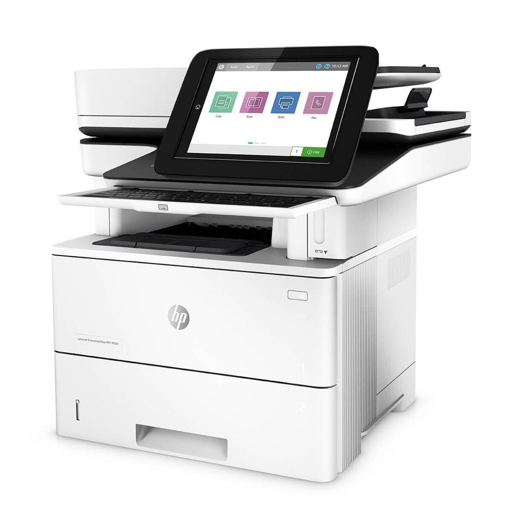HP LaserJet Enterprise Flow MFP M528z Multifunction Copier/Fax/Printer ...
