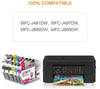 Kingjet Compatible Brother LC3013XL Ink Cartridge BCYM Value 10 Pack